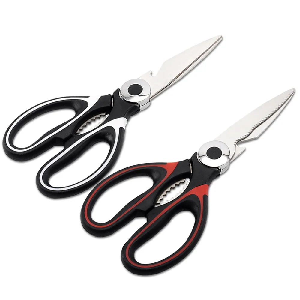 Practical Multi-functional Kitchen Scissors Home Knife Cutters Tailor Shears Business Office Paper Cutting Tools Bottle Opener