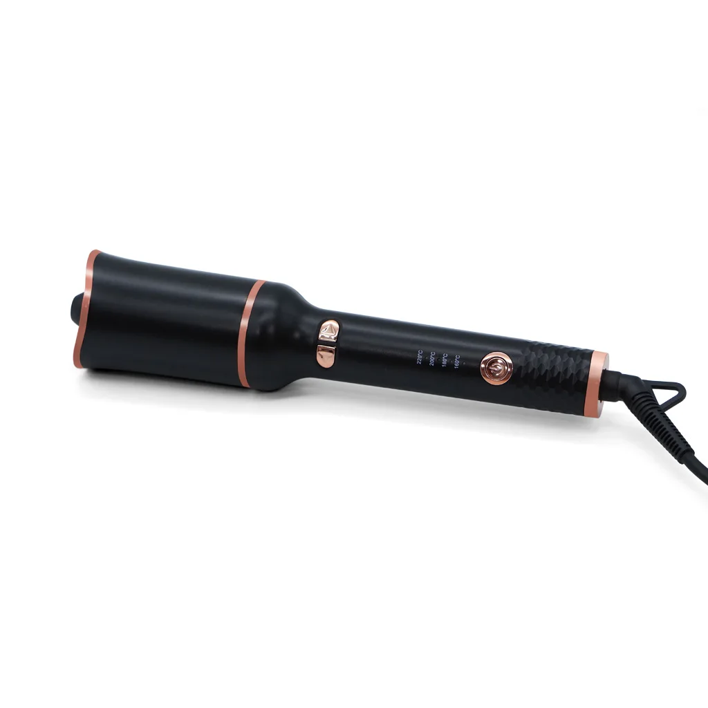 Rotating Hair Curler 4 Level Temperature Control All Hair Types Curling Hair Machine