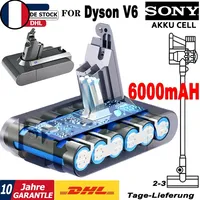 Vacuum Cleaner rechargeable Battery for Dyson V6 V7 V8 V10 V11 Series SV07 SV09 SV10 SV12 Absolute Fluffy Animal Pro Battery