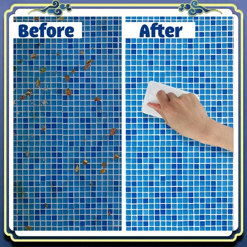 Latest Pumice Stone Pool Cleaner With Handle, 6 Piece Set, Ideal For Swimming Pools And Spa Tiles