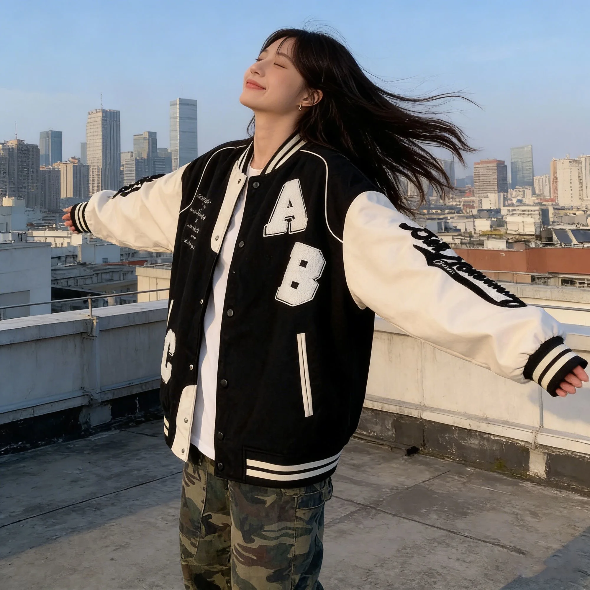 Jaqueta Bomber Feminina de Lã - Varsity Jacket Wool avaliação e preço