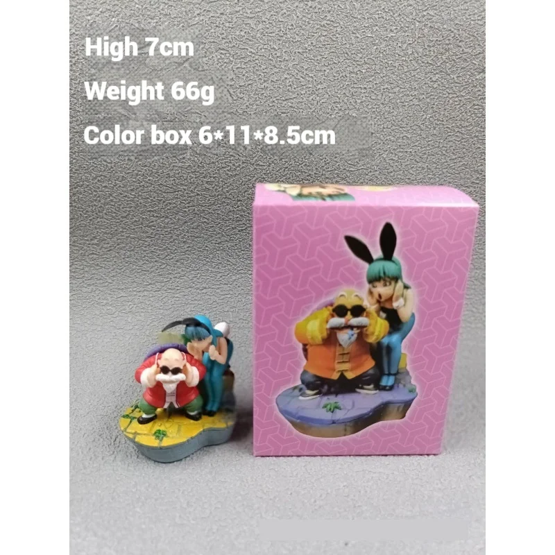 جديد لعبة دراغون بول زد أنيمي الشكل بولما ماستر روشي عمل أرقام سون جوكو الشكل الأرنب فتاة تمثال نموذج البلاستيكية جمع اللعب