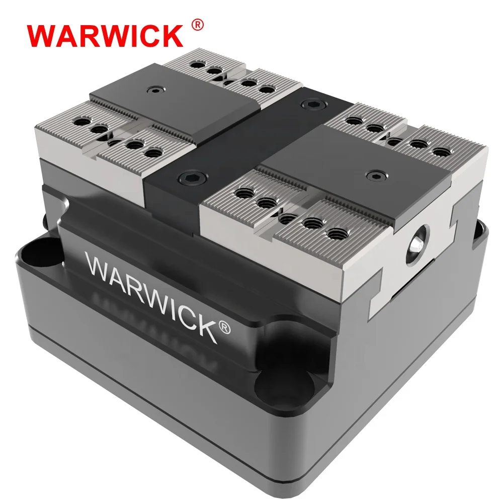 KSP2-100+TRZ-100 Pneumatic Concentric Vise Durable Zero-point 5 Axis air Chuck for