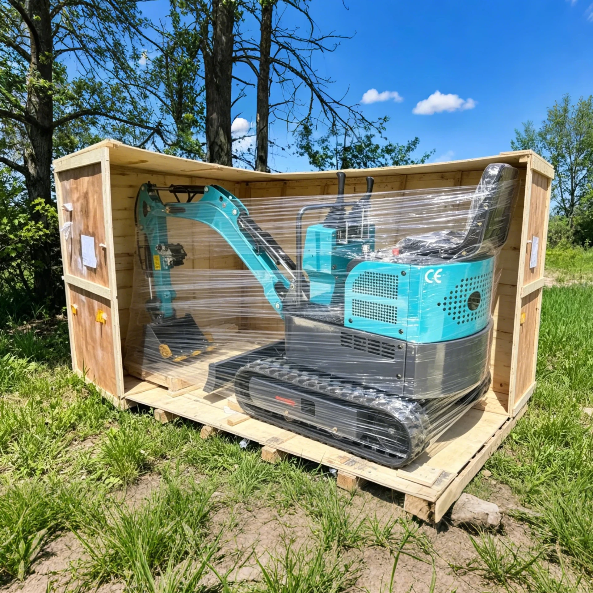 China Factory Customized Mini Excavator High Quality Kubota Engine Quick Delivery 1.2Ton Mini Excavator view 4