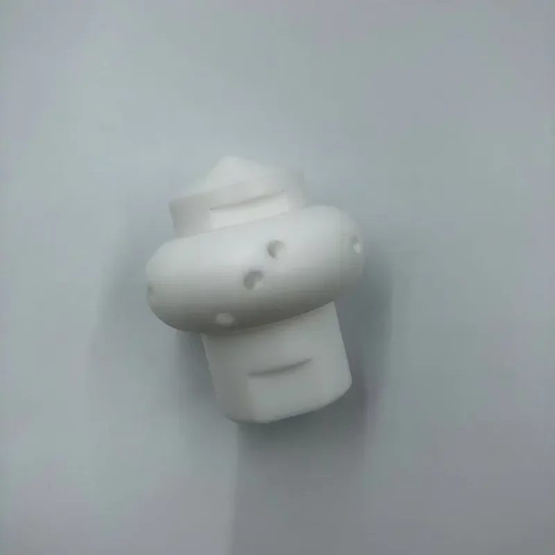 PTFE 3/4-Inch NPT Tank Cleaning Nozzle with Rotating Head and 360-Degree Spray Angle for Efficient Rinsing