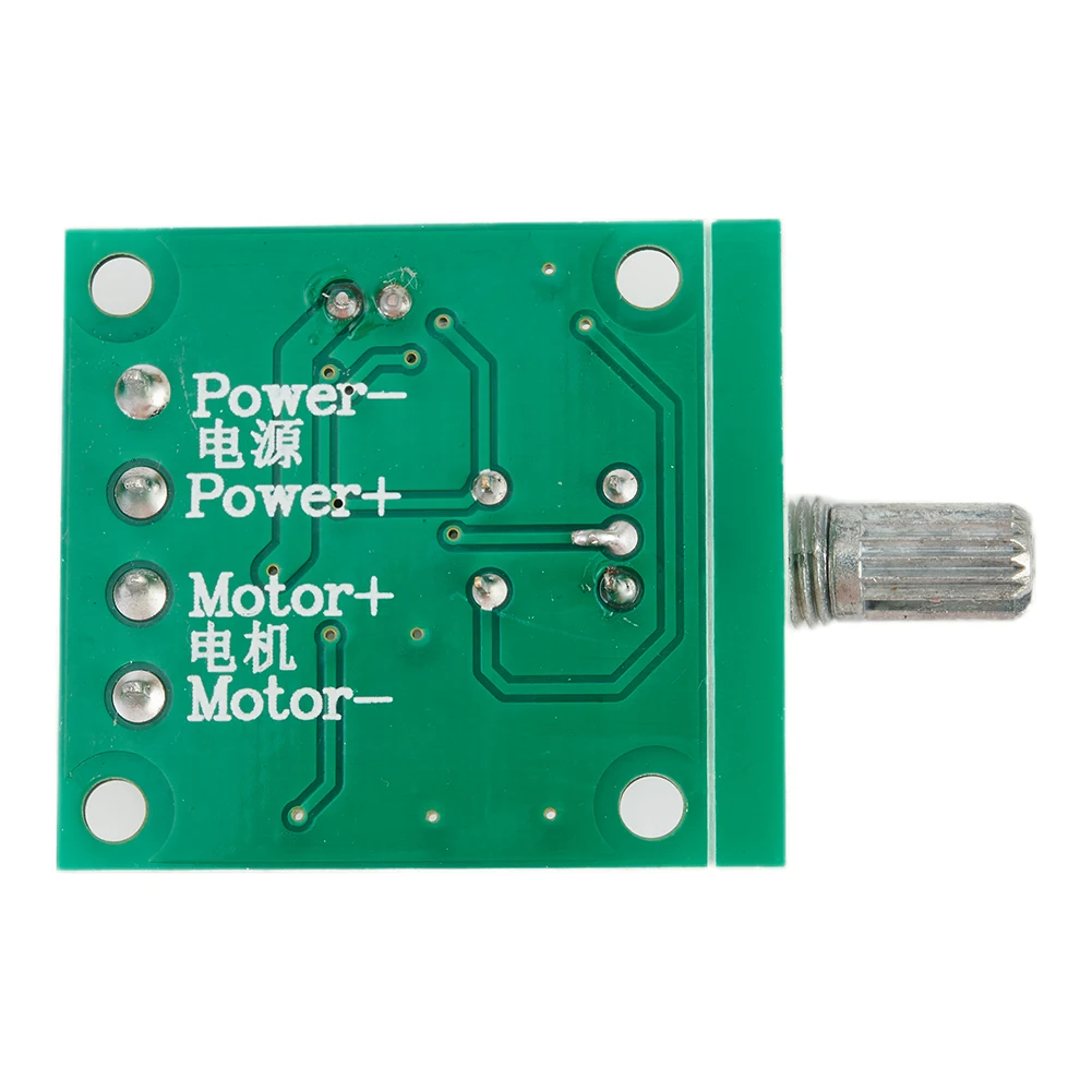 DC Motor Controller 1.8V-15V 2A For PWM Potentiometer Knob Switch Kit For DIY Automation Project Industrial Drive Tool