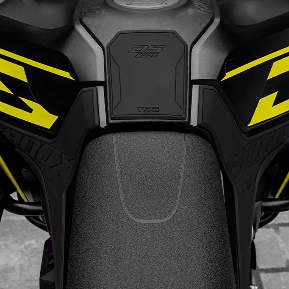 For VOGE VO GE DS800X DS 800X DS800 X 2026 Motorcycle Non-slip Side Fuel Tank Stickers Waterproof Pad Rubber Sticker Accessories