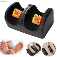 Electric Foot Leg Massager Shiatsu Therapy Calf Relaxation Health Care Infrared Heating Kneading Roller Deep Relieve Health Care