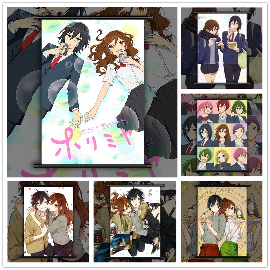 Horimiya Hori Kyoko Miyamura Izumi Canvas Painting Wall Art Prints Picture for Home Decoration Anime Canvas Poster Room Decora