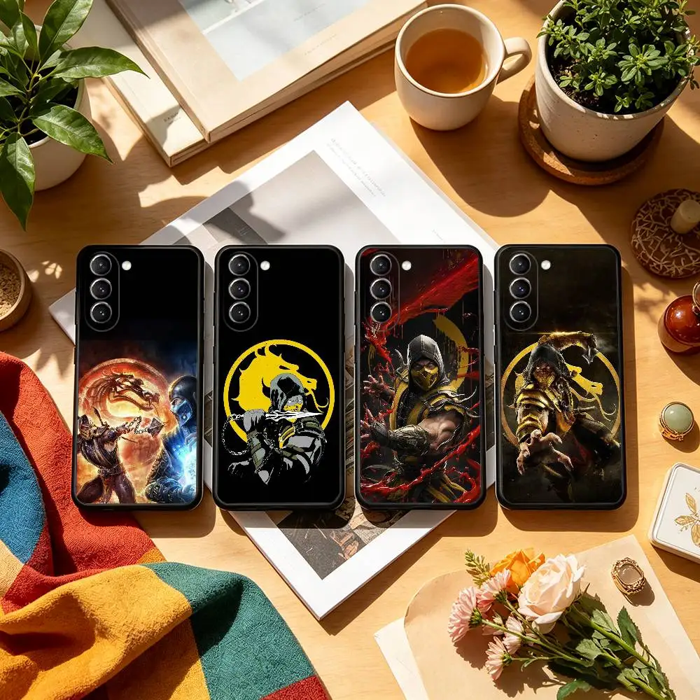 Game MortalS K-Kombat Cool  Phone Case For Samsung S26,S25,S24,S23,S22,S21,S30,Ultra,Plus,Fe,Lite,Note,10,Black Cover
