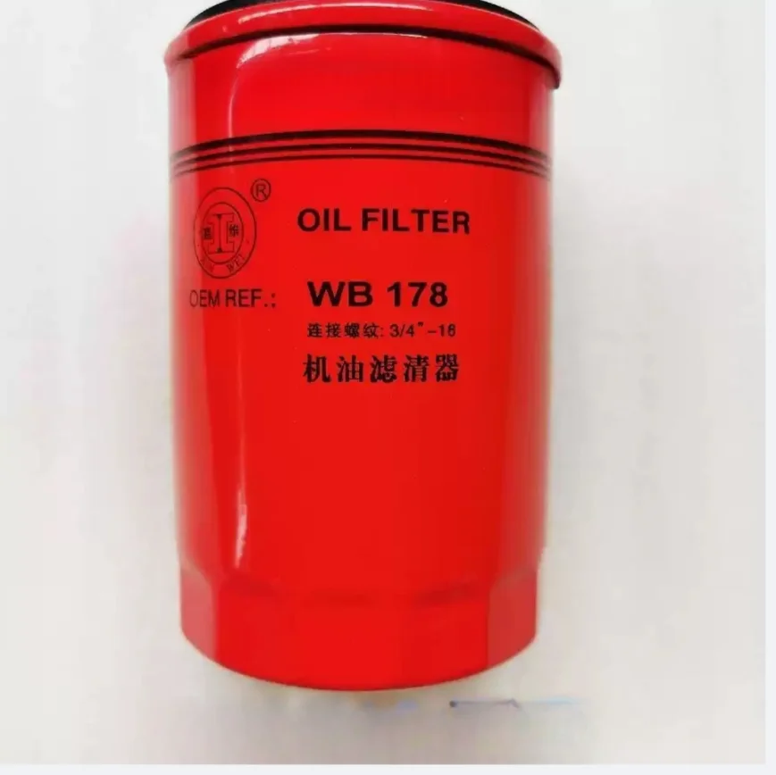 FOR Foton Lovol Ou Leopard Tractor Oil Filter WB178 and JX0710 Universal Lidong 385 Engine