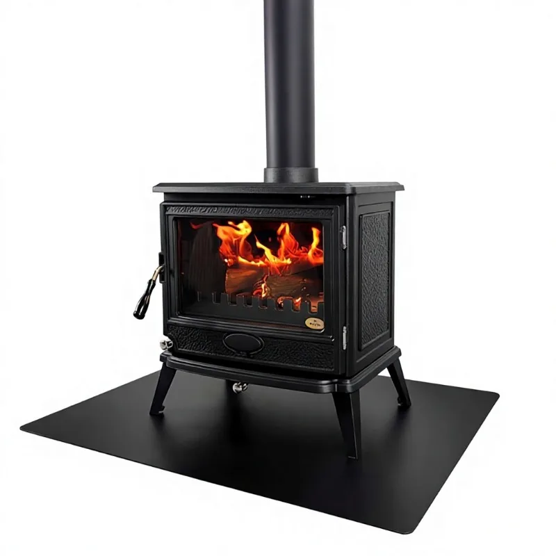 European Style Modern Cast Iron Portable Indoor Pellet Stove Freestanding Wood Burning Fireplace With Indoor Heating