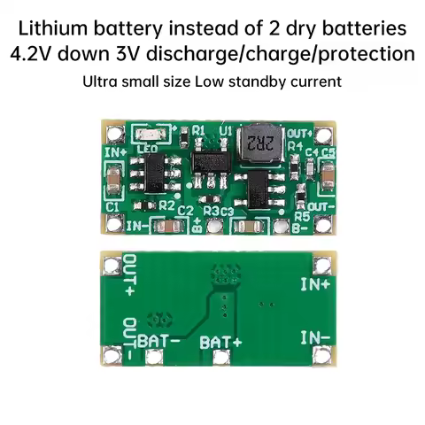 3V-4.2V To1.5V 3V Charging And Discharging Battery Modification Module AA/AAA Dry Battery Modified To Lithium Battery