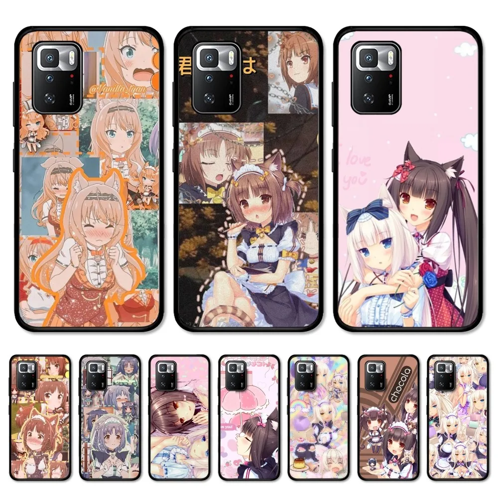 Nekopara Phone Case For Redmi Note 4 X 5 A 6 7 8 Pro T 9 Pro 9S 10 Pro 11 Pro 11S 11Epro PocoM3pro