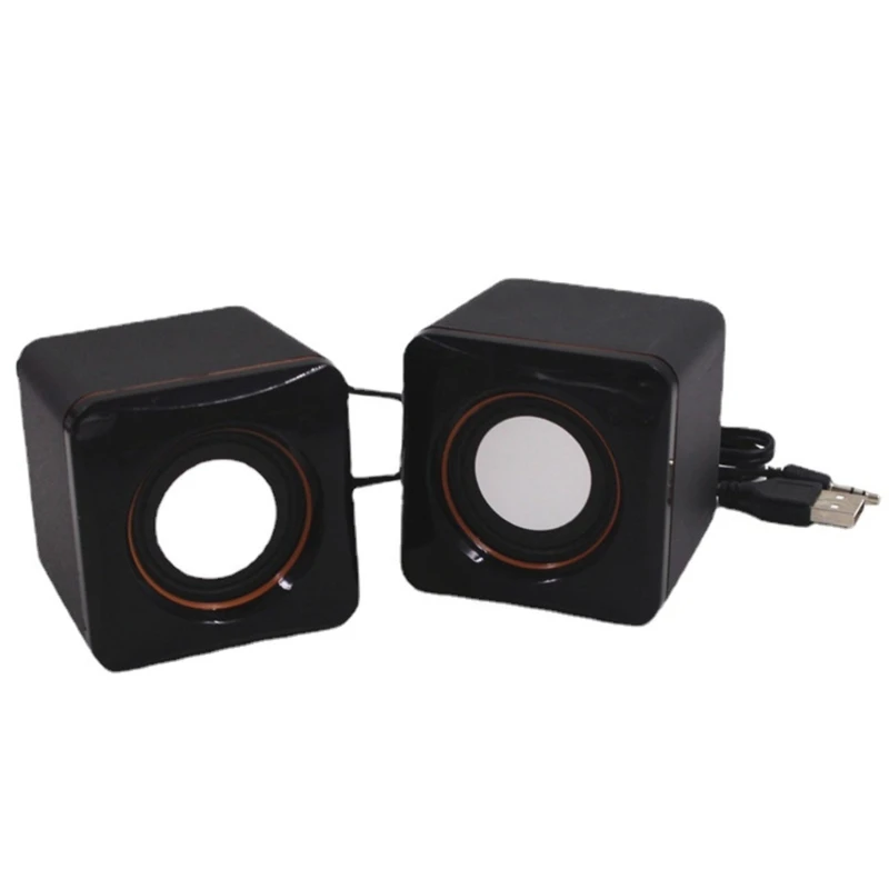 DX11 101Z Mini USB Computer Speaker Set Small Music Loudspeaker External Speaker for Desktop Computer Notebook Entertainment