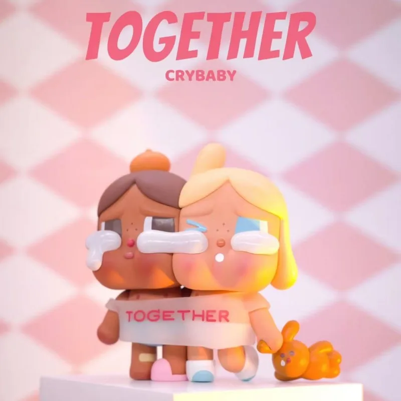 

POP MART CRYBABY TGETHER EVER Series Blind Box Toys Kawaii Anime Action Figure Surprise Genuine Original Mystery Box Girls Gift