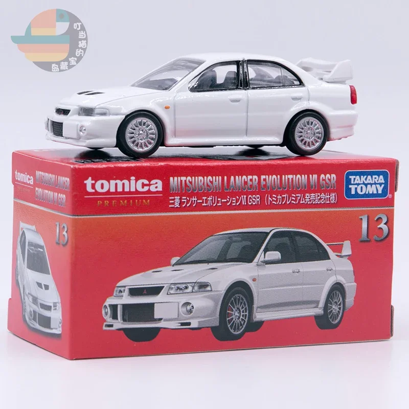 TAKARA TOMY 1:64 diecast alloy model Lamborghini F40 Mitsubishi Silhouette Collection display toy, a birthday gift for children.