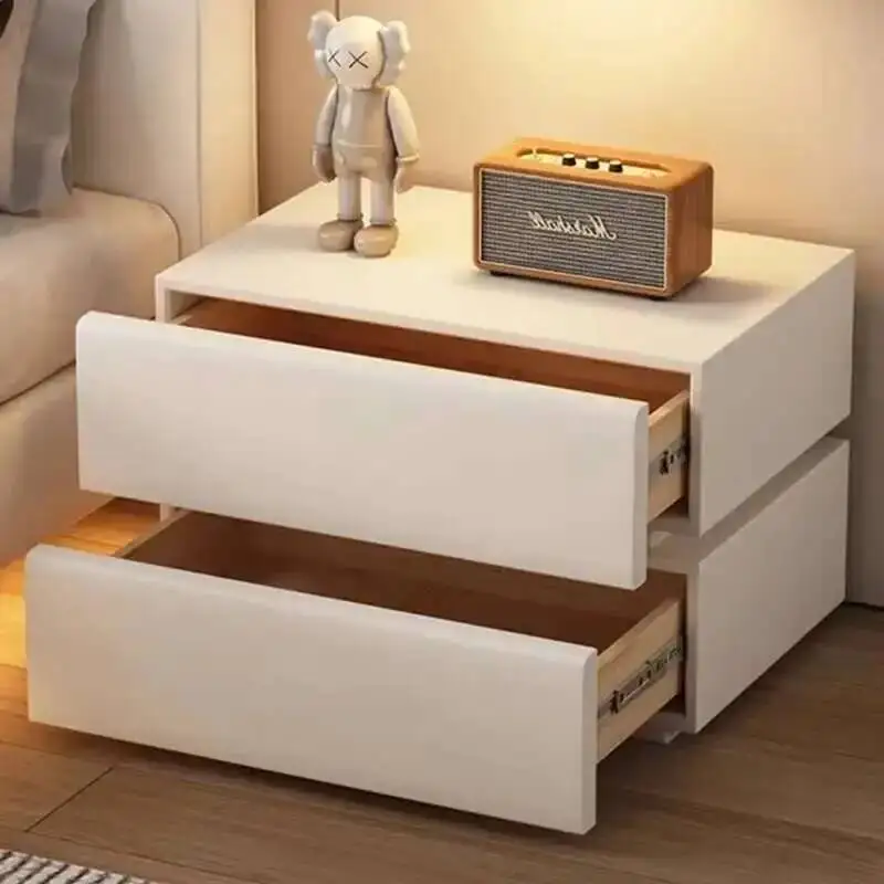 

Cute Night Storage European Table Nordic Japanese Trendy Luxury Bedside Table Modern Drawers Mesa De Cabeceira Bedroom Furniture
