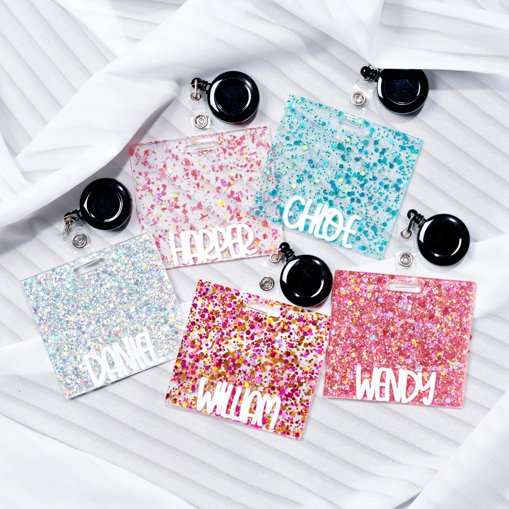 Personalized Custom Glitter Ac - Index Card Holder 评论和价格