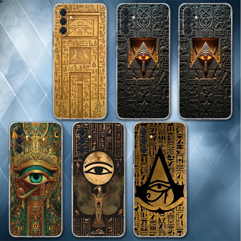 Phone Cases Egypt - 이집트 호루스의 눈 아누비스 소프트 폰
