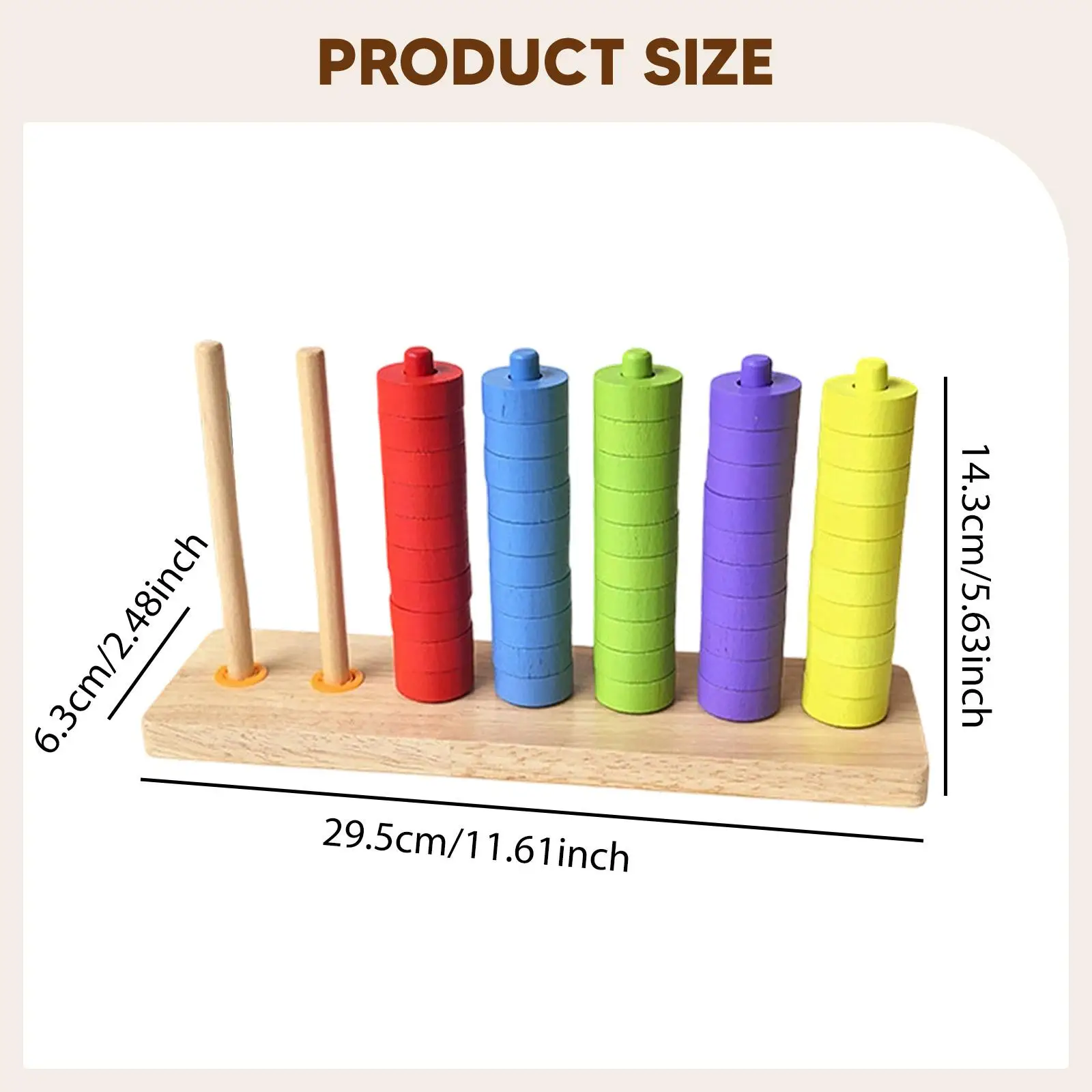 wooden-color-sorting-stacking-toys-fine-motor-skills-color-recognition-colored-rings-gamepreschool-educational-for-boys-girls