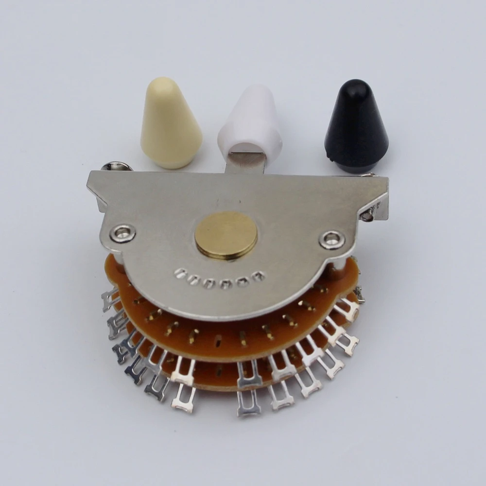 

Oak 5 Way Super Lever Guitar Switch For ST Double Pole