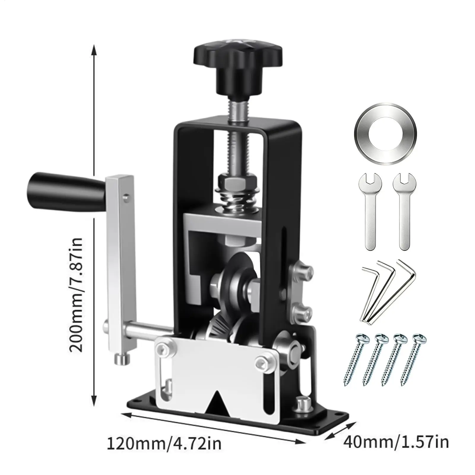 Manual Wire Stripper Portable Hand Crank Drill Powered Stripping Tool Electrical 1-25mm Wire Stripper Tool For Home Wiring