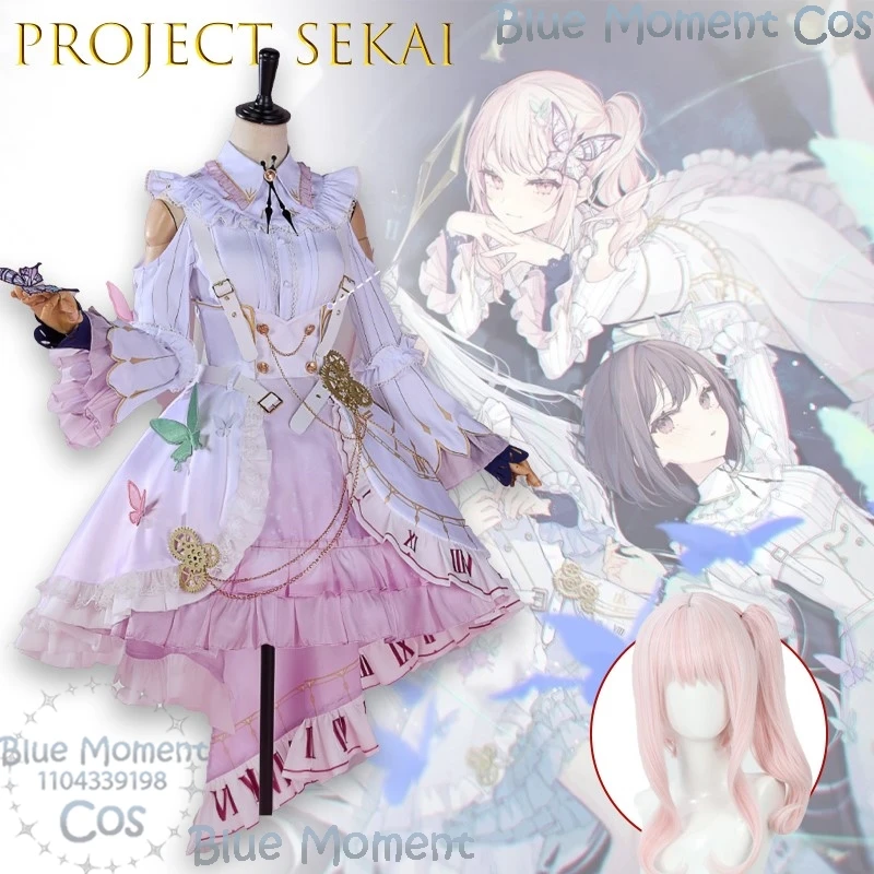 

Project Sekai Anniversary Yoisaki Kanade Akiyama Mizuki Shinonome Ena Asahina Mafuyu Kai To Cosplay Halloween Comic Con Outfit