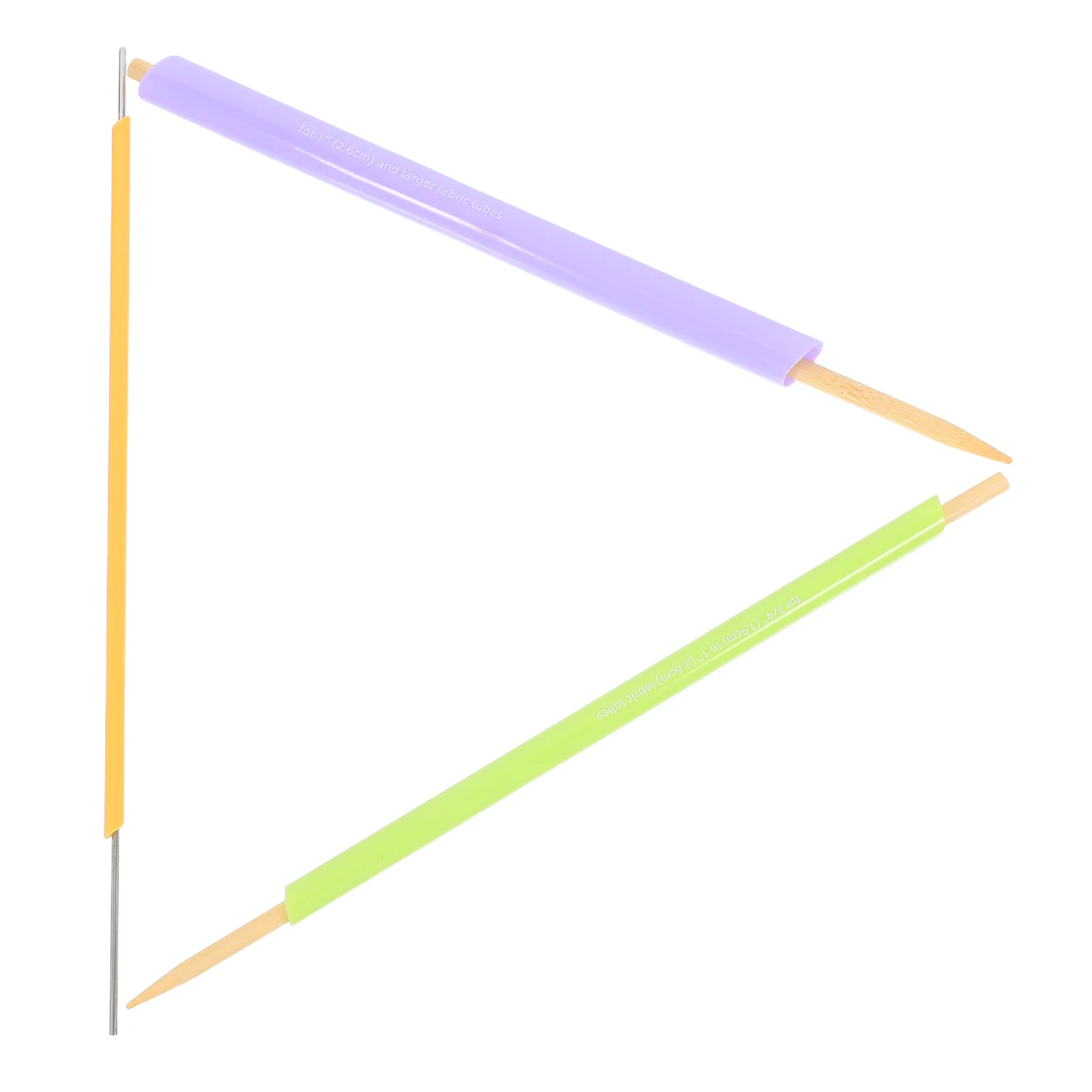 

6pcs Fabric Tube Turner Set Assorted Sizes For Quick Turn Sewing Craft Diy Projects Portable Durable Sewing Tool Kit Loop