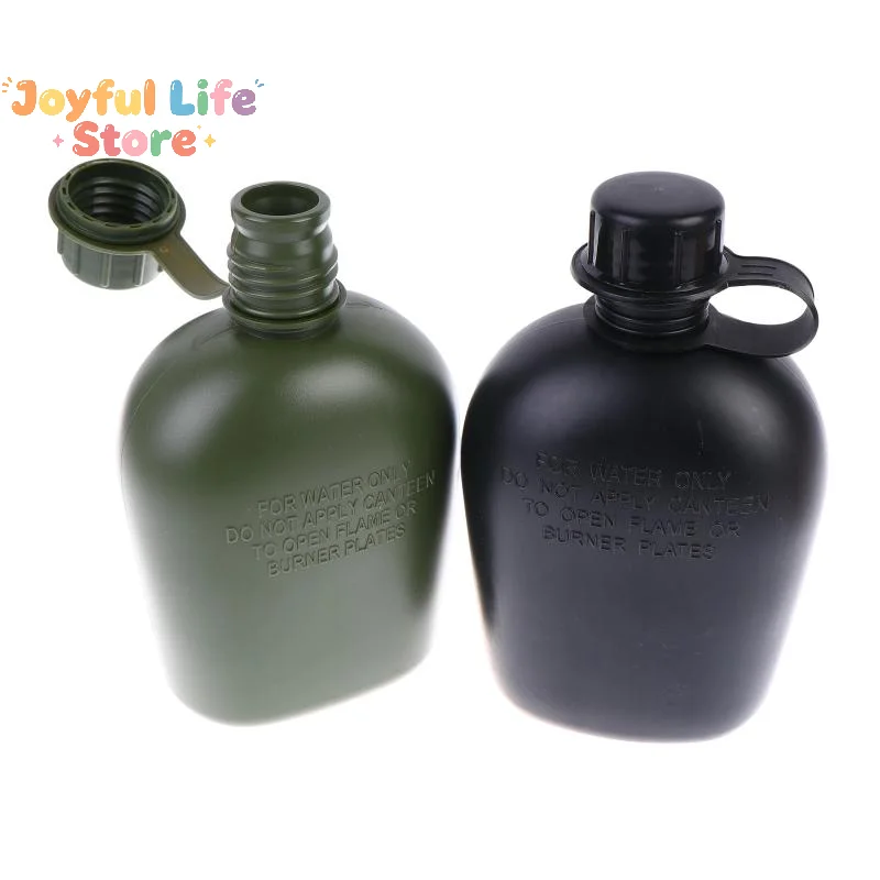 Hot American Style Tactical Single Soldier Water Bottle High Polymer Outdoor Camping Fan Water Bottle