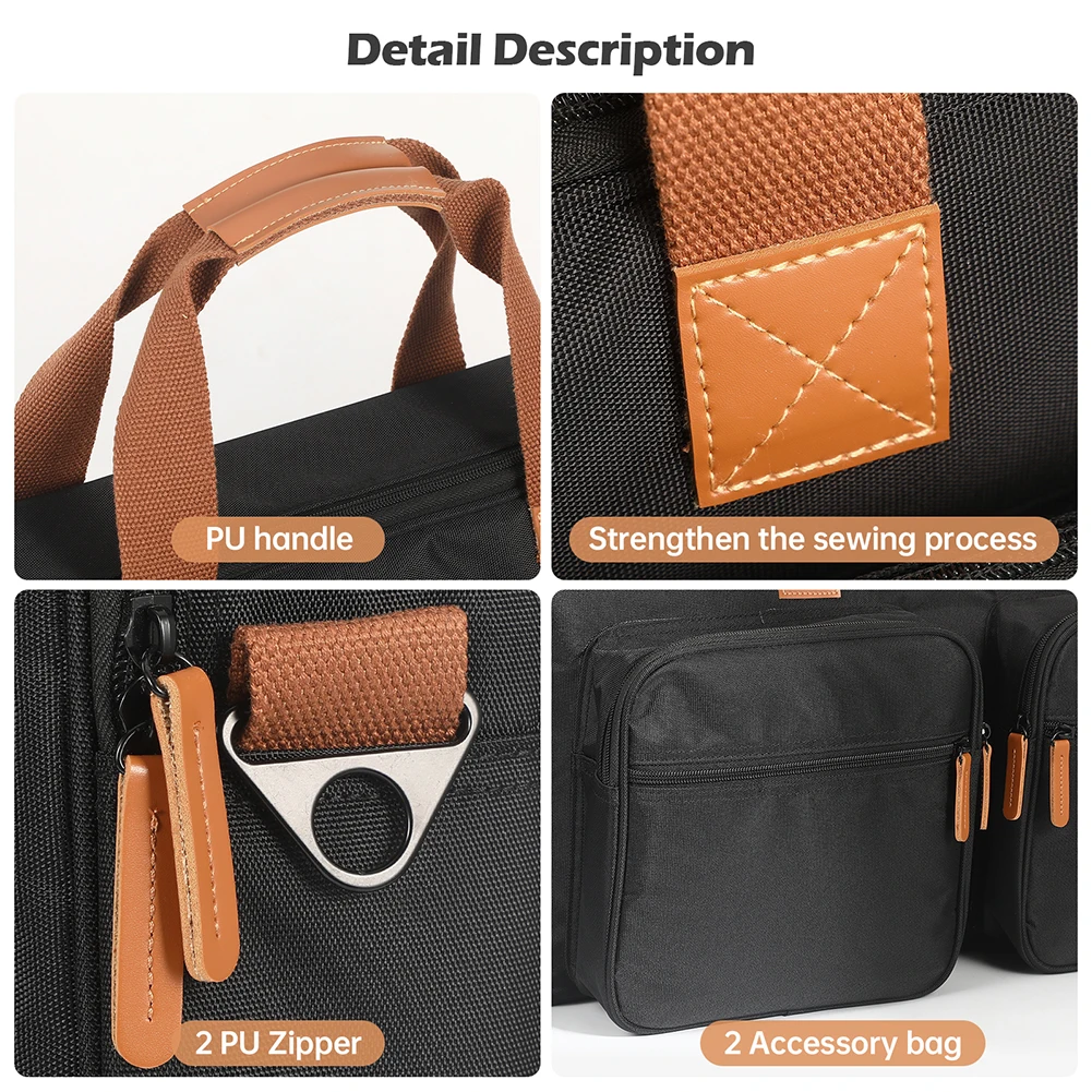 

Portable Protective Case Dustproof Carrying Storage Bags Scratch-resistant Large Capacity for Pioneer DJ DDJ-800 DDJ-FLX104 FLX6