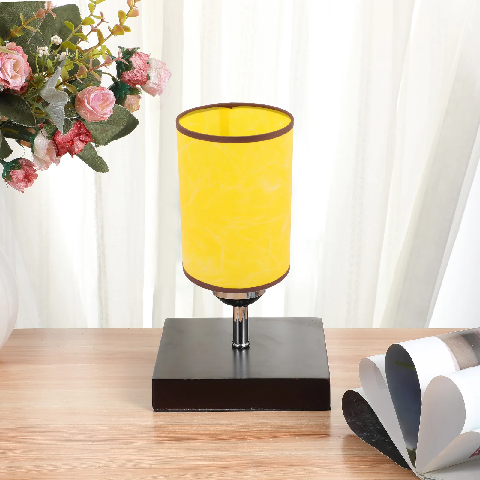 

Cylinder Lamp Shade For Table Lamp Light Cover Decorative Drum Light Shade Home Office Bedroom Warm Lighting