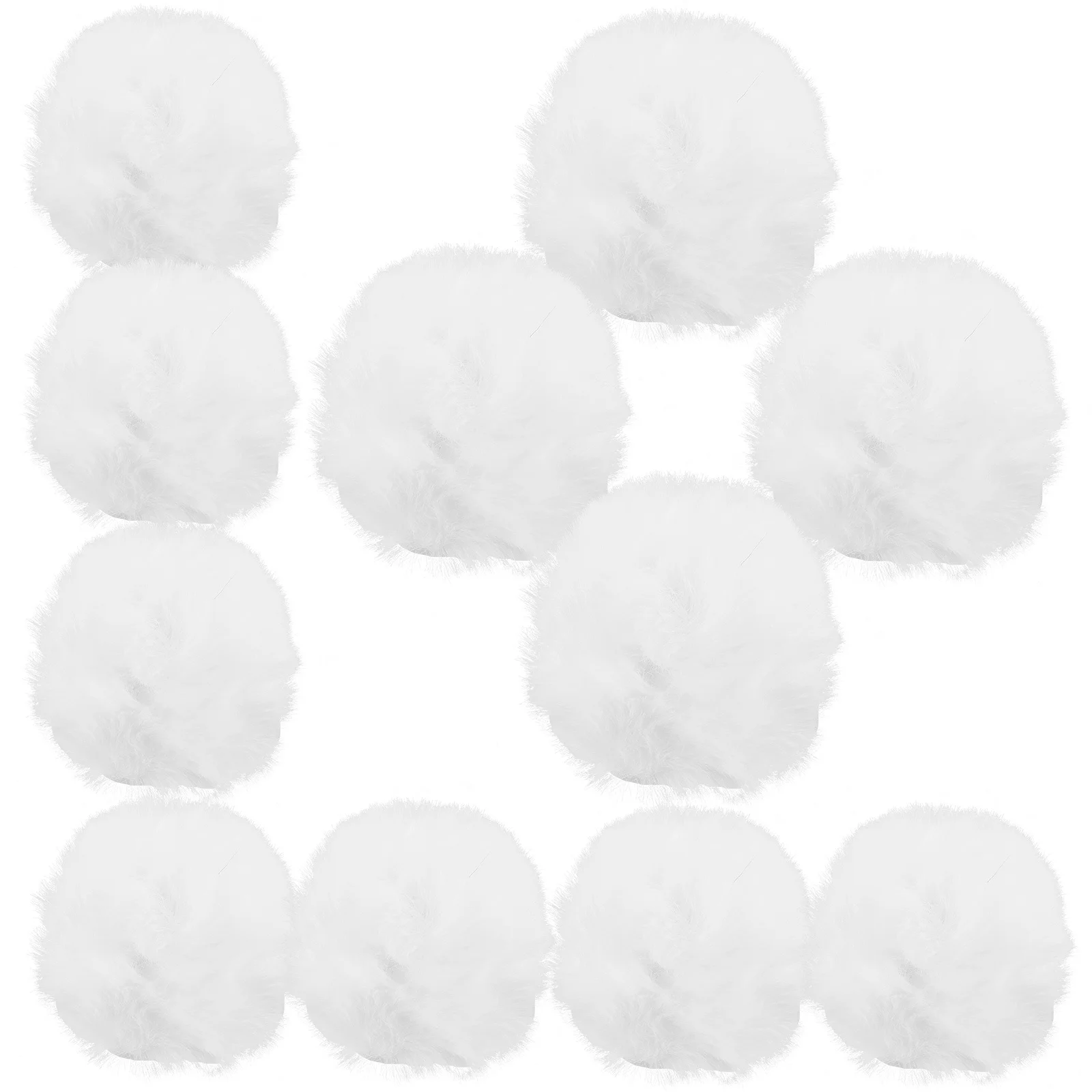 

10Pcs Rabbit Tail Pins Soft Bunny Tail Accessories for Costume Birthday Party Cosplay White Rabbit Costume Bunny Tails