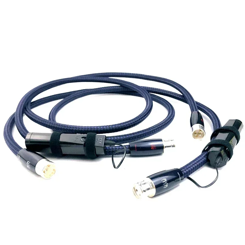 Imagem -02 - Selvagem Xlr Equilibrado Cabo Pss Prata Hifi Áudio Amplificador Bateria 72v