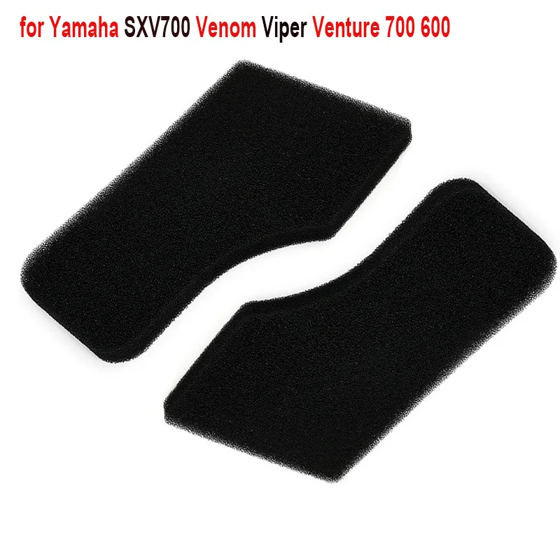 2PCS Air Filter Cleaner for Yamaha SXV700 Venom Viper Venture 700 600 8EK-14451-00-00