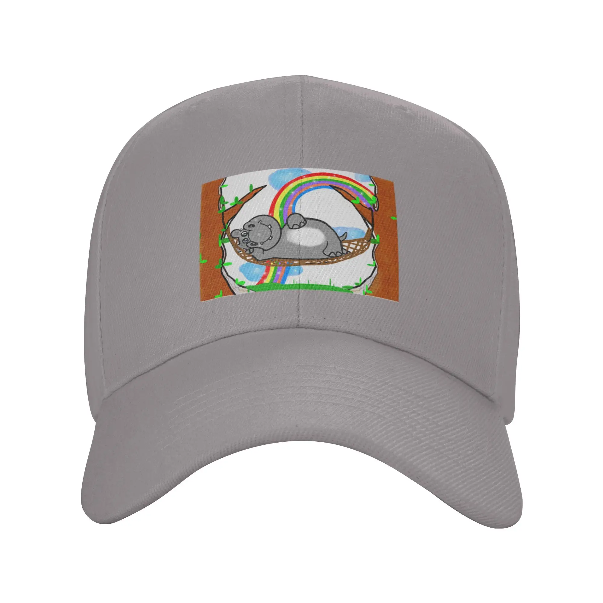 Hot Sale Leisure time of a cute hippo Baseball Cap  Aesthetic Cap Women's  Casual Dating Cap Women's
