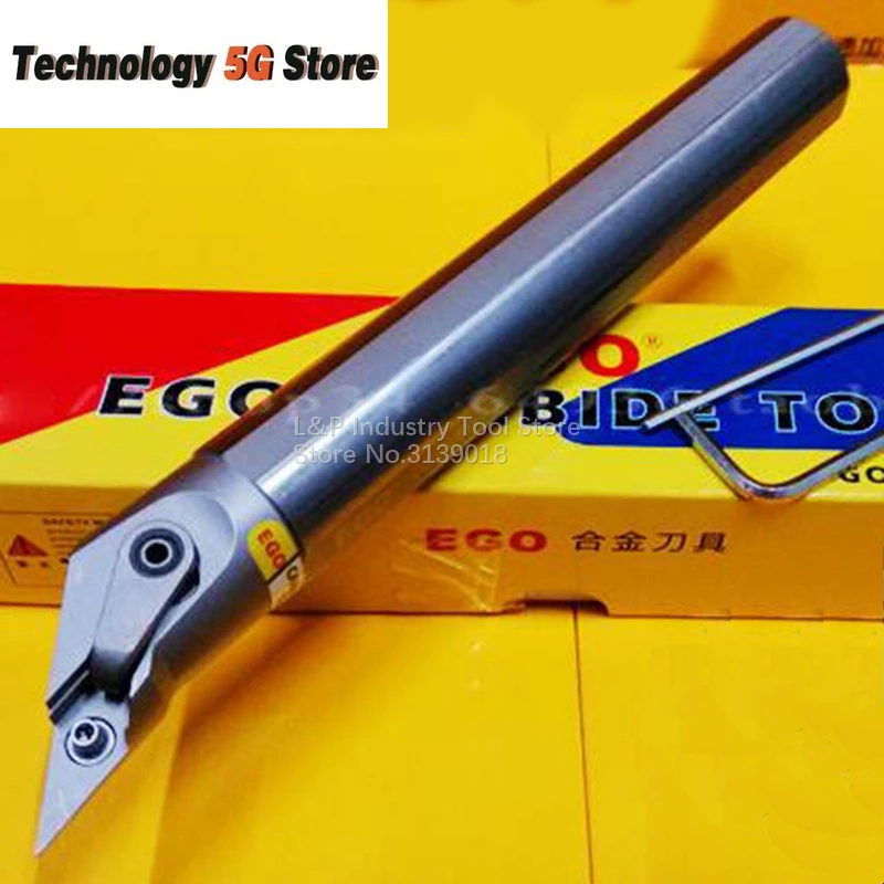 

Оригинальный стальной антивибрационный патрон с внутренним отверстием EGO S25R-MVXNR16 S25R-MVQNR16, держатель режущего инструмента без лезвия, токарный патрон, нож