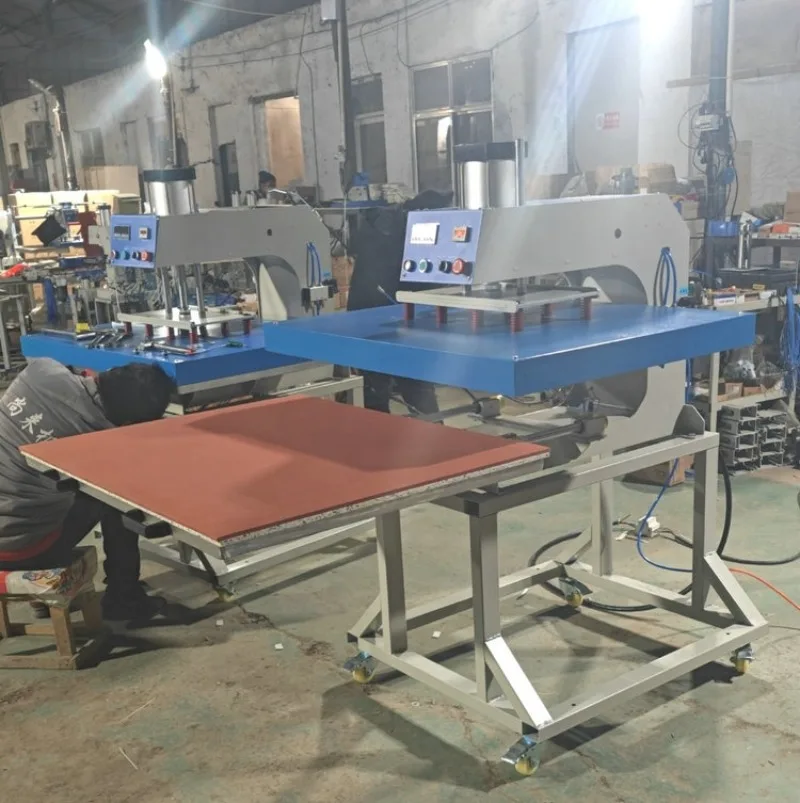 【2026】آلة الضغط الحراري الهوائية بمحطة واحدة للقمصان (50*70 سنتيمتر/60*80 فولت/70*90 سنتيمتر/80*100 سنتيمتر/100*120 سنتيمتر اختياري #5