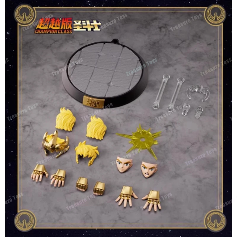 In Stock Blokees Saint Seiya Myth Cloth Ex Leo Aiolia Knights Of The Zodiac Anime Action Figure Figures Custom Toys Gifts