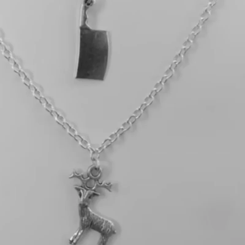 Hannibal two layered necklace with the charms of your choice