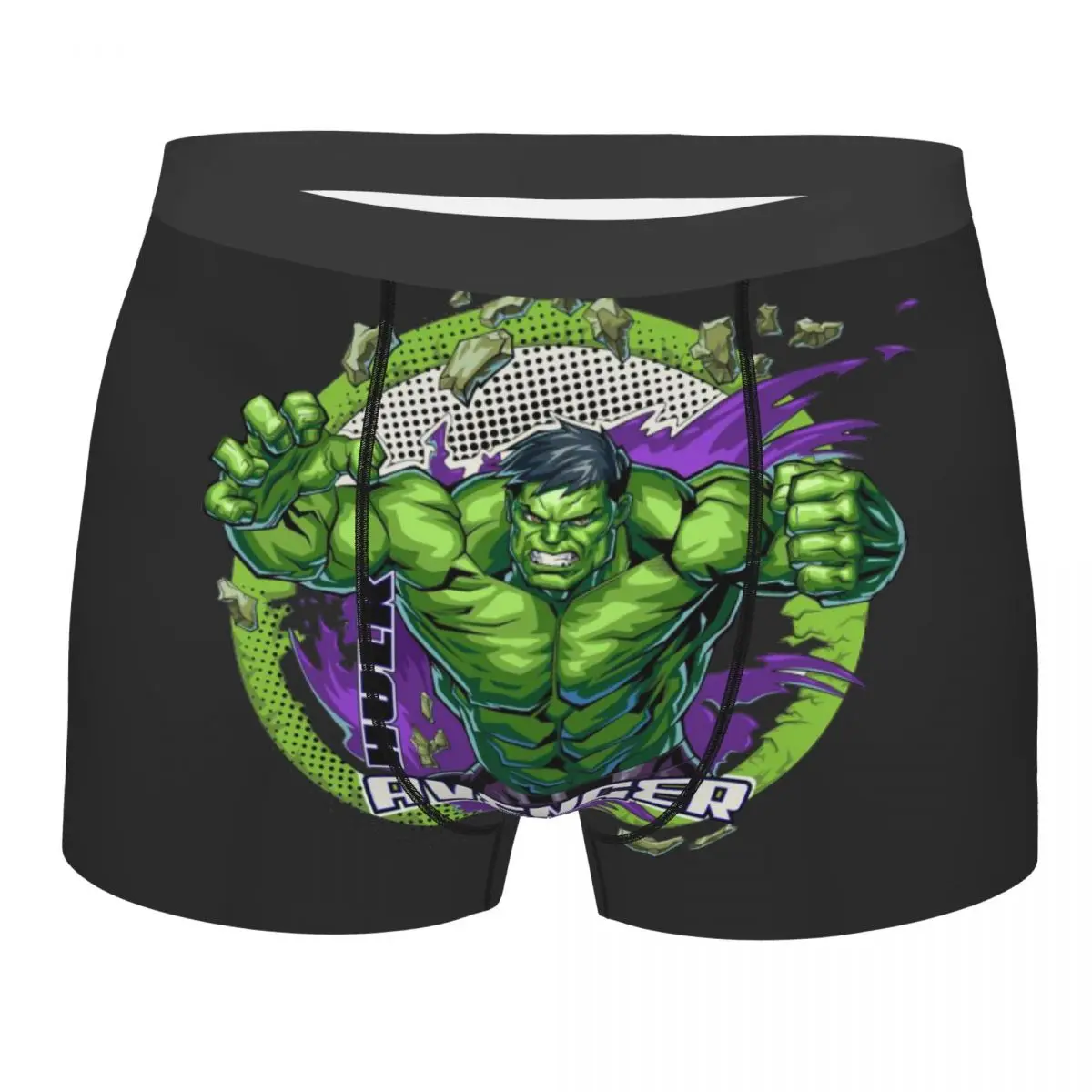 

Пользовательские супергерой Халк обои нижнее белье мужские дышащие трусы-боксеры шорты трусы мягкие трусы для мужчин