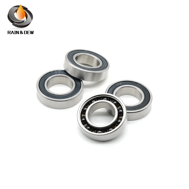 1PC 6902RS Hybrid Ceramic Bearing ABEC-7 15*28*7 mm Bicycle Bottom Brackets Spares 6902 RS Si3N4 Ball Bearings For DT Swiss 350