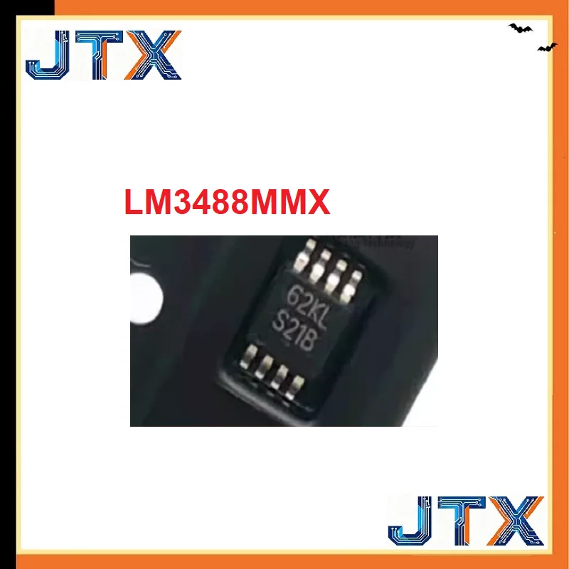 

10 шт./лот, чип регулятора мощности LM3488MMX LM3488MM MSOP8 LM3488 MSOP-8
