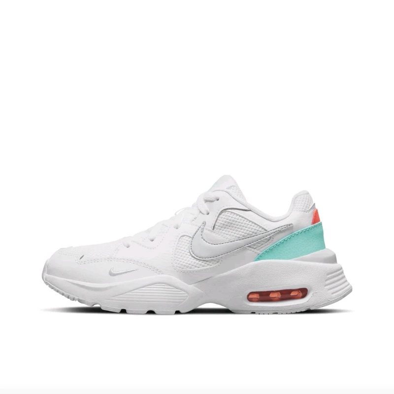 

Nike Air Max Fusion Women's Running Shoes, Non Slip, Fashionable, Durable, Lightweight Sneakers, White