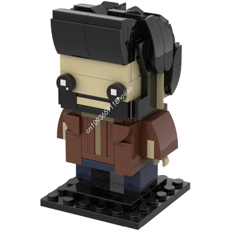 

158pcs MOC Ishikawa Ghoster in the Shellss Brickheadz Building Blocks Education Brick Children Kids Birthday Christmas toy Gift