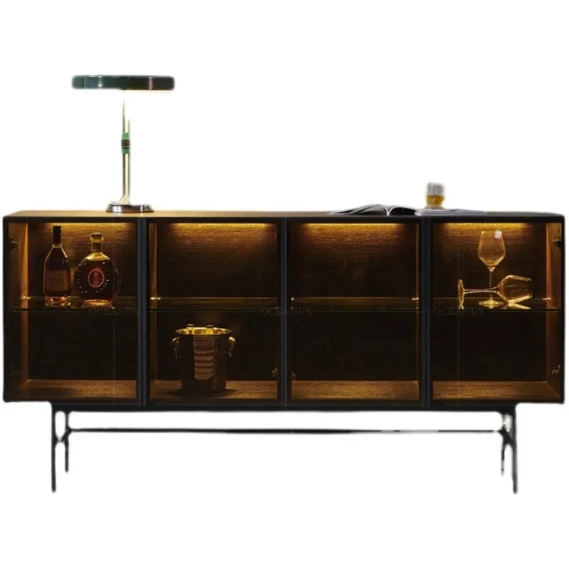 

Nordic Decoration Italian Minimalist Sideboard Cabinet Modern Minimalist Home Entrance Cabinet Tea Cabinet