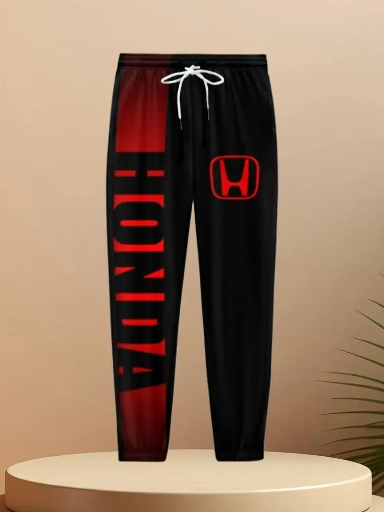 AliExpress 2025 Honda Classic Men's Large Sports Pants Street Fashion Outdoor Men's and Women's Cycling Breathable Speed Drying Pants