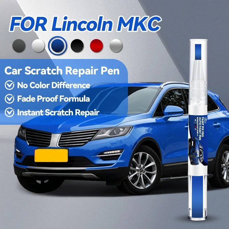 

Специализированные автомобильные аксессуары для Lincoln MKC: Карандаш для ремонта лакокрасочного покрытия, средство для удаления царапин, DIY, черный, красный D7, белый 7T
