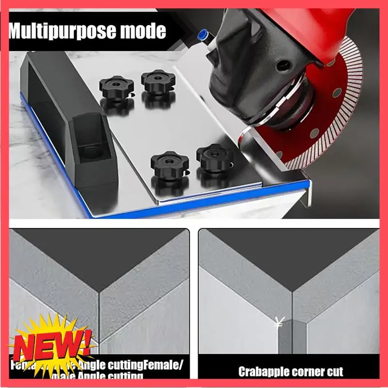 

B17C Angle Grinder Stand For Tile 45° Grinder Chamfering Tool,Angle Grinder Tool For 100-Type Angle Cutting Stone