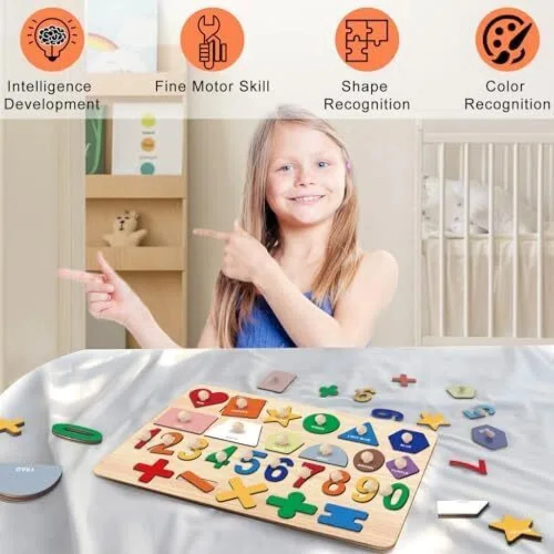 Puzzle de chiffres et de couleurs : cadeau parfait pour les enfants en toute occasion